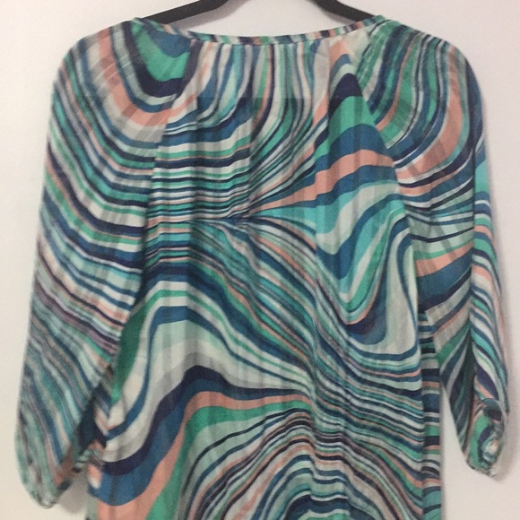Soyaconcept Sheer Blouse 3/4 Sleeves - Picture 4 of 8